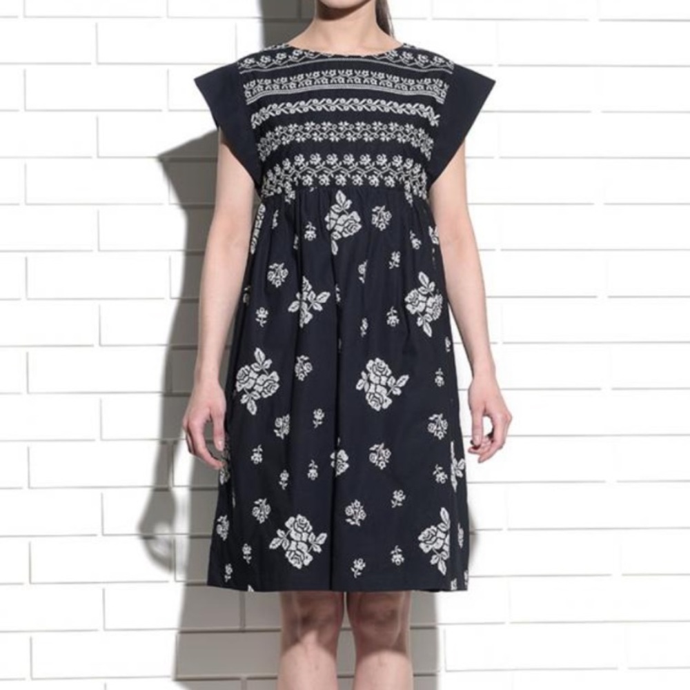 Umbar Embroidered Cotton Dress